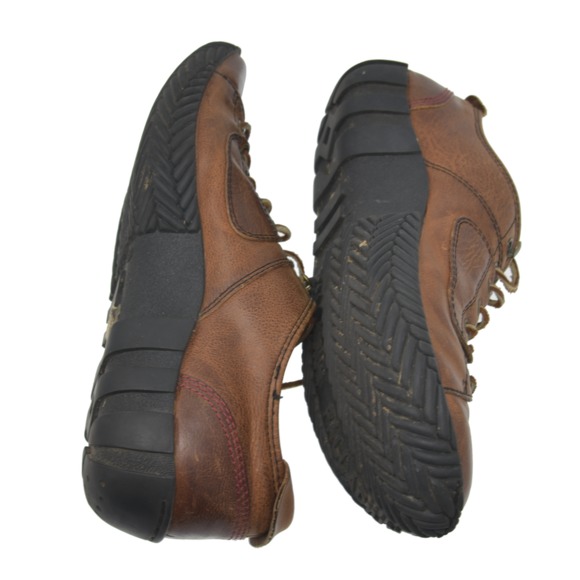 *PALLADIUM Sz 10.5 Brown Leather Comfort Walking